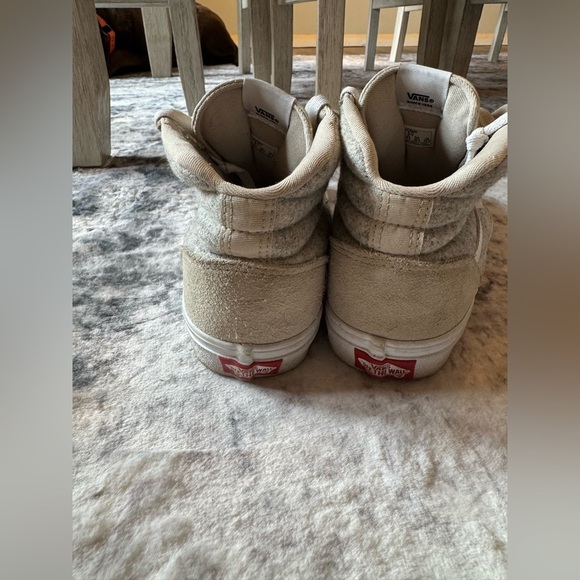 Vans Women’s Ward Grey Suede High Top Shoe - Picture 3 of 8